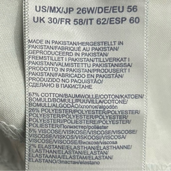 NYDJ Marilyn Straight Ankle Jeans Women’s Plus Size 26W Distressed Stretch Denim - Picture 8 of 10